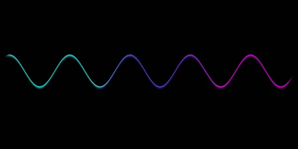 Speaking Sound Wave Lines Illustration — Stock Photo, Image