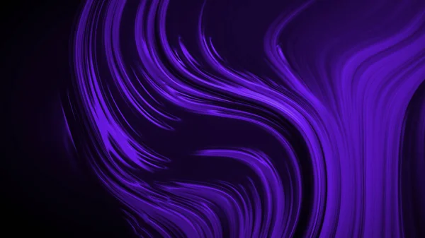 Abstrato Fundo Preto Roxo Com Ondas Luxo Ilustração Renderização — Fotografia de Stock