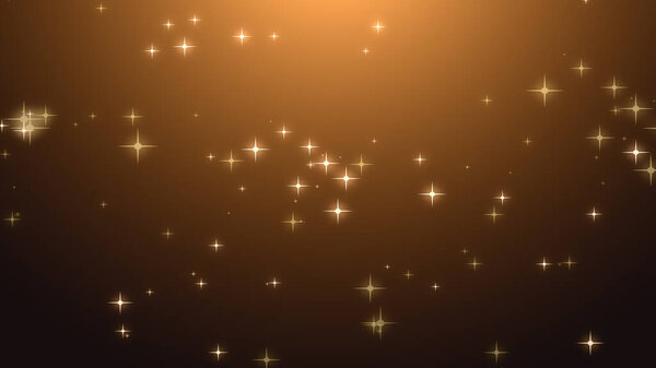 Christmas gold starry background.