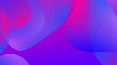 Soyut eğimli geometrik arkaplan. Akışkan şekiller ve renkli grafik tasarımı.