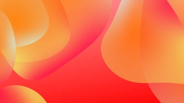 Soyut eğimli geometrik arkaplan. Akışkan şekiller ve renkli grafik tasarımı.