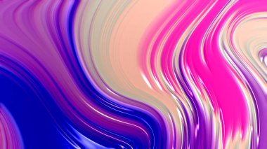 Soyut pembe mavi ve mor geometrik doku arkaplanı. Modern grafik tasarımlı kıvrımlı çizgiler ve şekil.