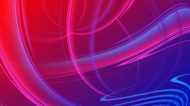 Gradyan arkaplanda soyut kırmızı mavi eğimli ışık. 