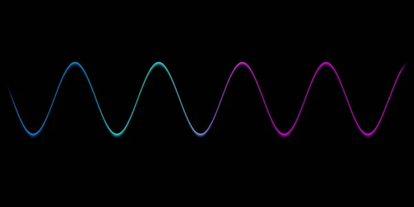 Speaking Sound Wave Lines Illustration — Stock Photo, Image