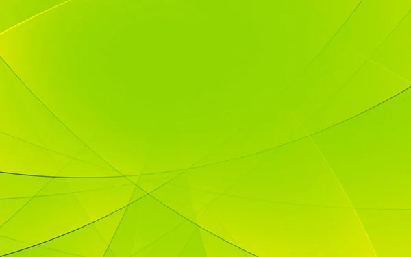 Resumo Geométrico Verde Amarelo Curva Gradiente Linha Fundo Com Espaço — Fotografia de Stock