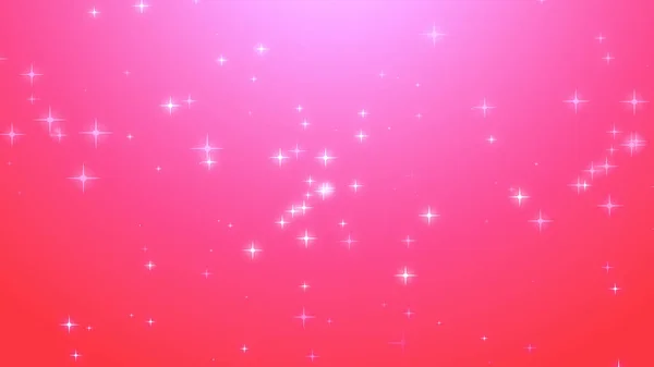 クリスマスピンクの星空の背景 — ストック写真