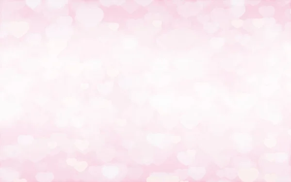 Valentine Mother Day Pink Hearts Pink Background — Stock Photo, Image