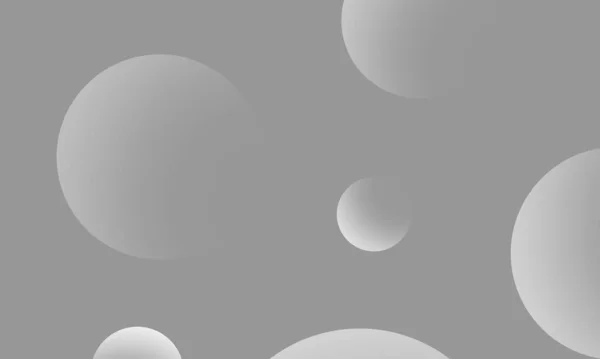 Weiße Kreise Auf Grauem Abstrakten Hintergrund Modernes Grafisches Gestaltungselement — Stockfoto