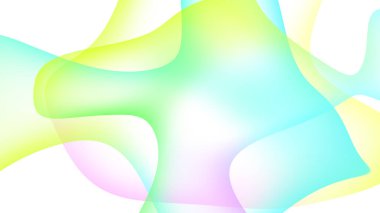 Soyut eğimli geometrik arkaplan. Eğri çizgiler ve renkli grafik tasarımı