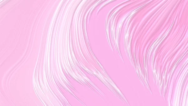 Абстрактно Белый Розовый Геометрический Фактурный Фон Изогнутые Линии Форма Современным — стоковое фото