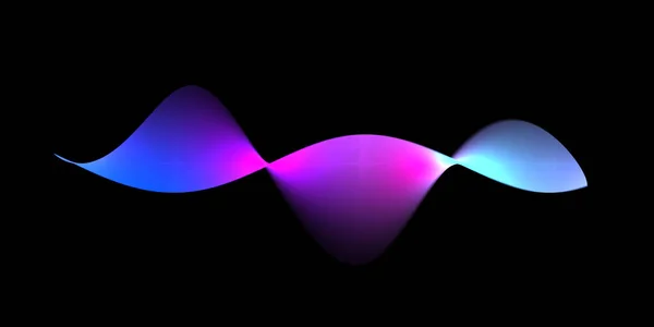 Fala Dźwiękowa Kolorowe Abstrakcyjne Tło Geometryczne Gradientowe Kolorowe Tło — Zdjęcie stockowe