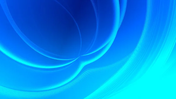 Abstract blue gradient geometric background. Neon light curved lines and shape with color graphic design.