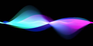 Renkli eğimli hareket dalgası soyut arkaplan.