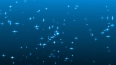 Noel mavisi yıldızlı arka plan.