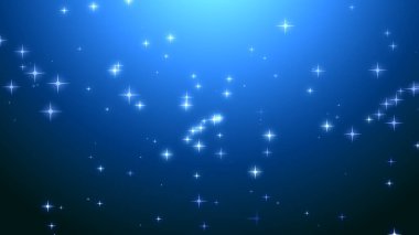 Noel mavisi yıldızlı arka plan.