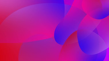 Soyut eğimli geometrik arkaplan. Akışkan şekiller ve renkli grafik tasarımı.