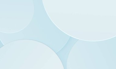 Beyaz gri ve mavi doku arka planında daireler çiziyor. Şablon kapağı iş konsepti için basit modern tasarım kullanımı. 