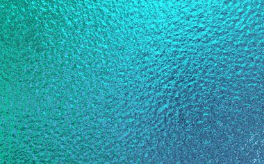 Teal yeşil folyo kağıt dokusu arkaplanı.