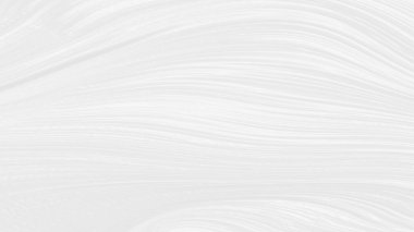 Dalgaların lüksüne sahip soyut beyaz arka plan. 3d illüstrasyon, 3d canlandırma.