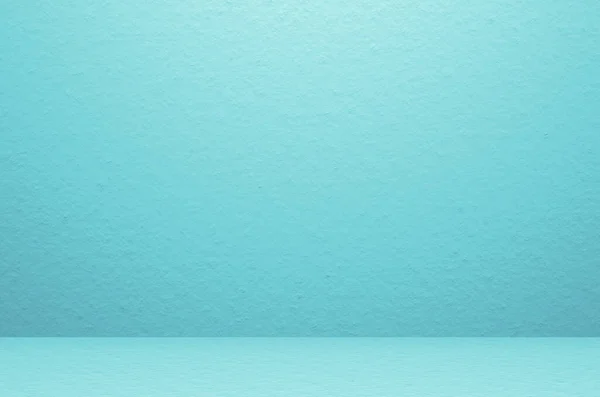 Blue empty wall room studio background. For easterand summer minimal concept