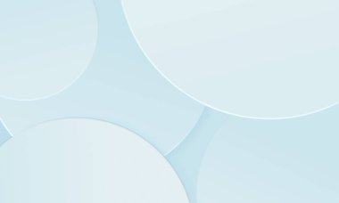 Beyaz gri ve mavi doku arka planında daireler çiziyor. Şablon kapağı iş konsepti için basit modern tasarım kullanımı. 