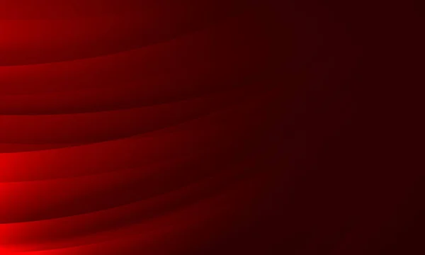 Astratto Onda Rosso Nero Scuro Gradiente Geometrico Sfondo Linee Curve — Foto Stock