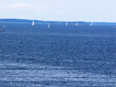 Yelkenliler, Baltık Denizi - Hanko, Finlandiya kıyıları