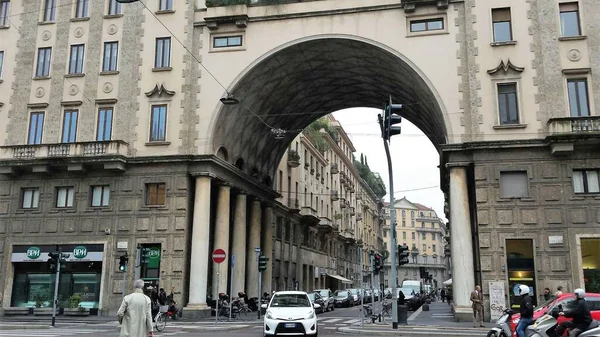 Milaan Belangrijkste Stad Van Noord Italië — Stockfoto