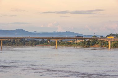 Köprü, Khong Nehri Kuzey Tayland.
