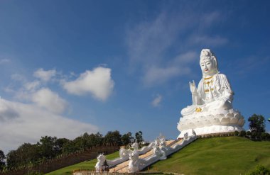 Büyük Guan Yin heykeli genel Tapınağı, nrrth Tayland.