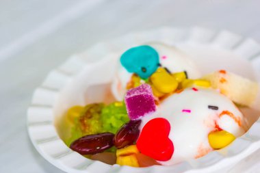 fincan hindistan cevizi sütü dondurma