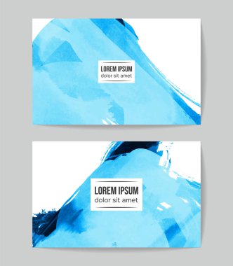 Soyut fırça darbeleri, kart arka planı