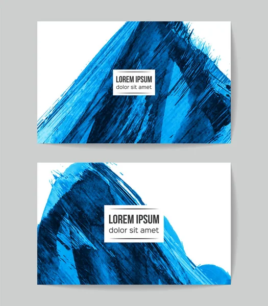 Soyut fırça darbeleri, kart arka planı