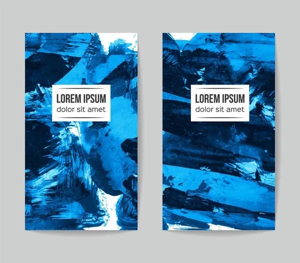 Soyut fırça darbeleri, kart arka planı