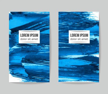 Soyut fırça darbeleri, kart arka planı