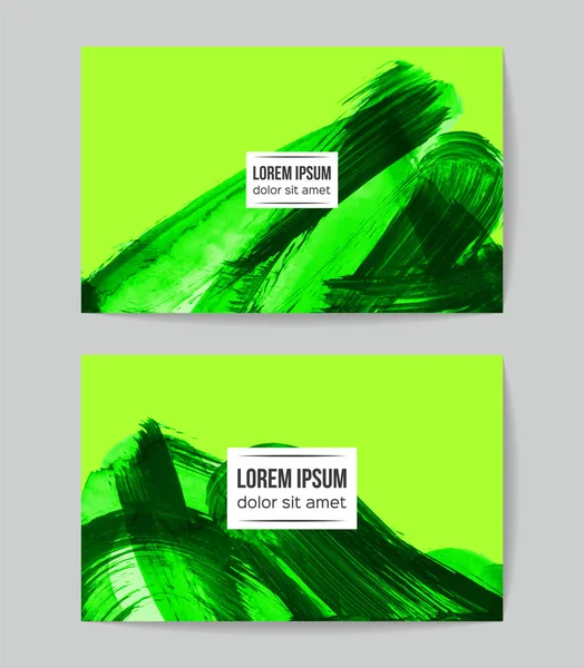 Soyut fırça darbeleri, kart arka planı