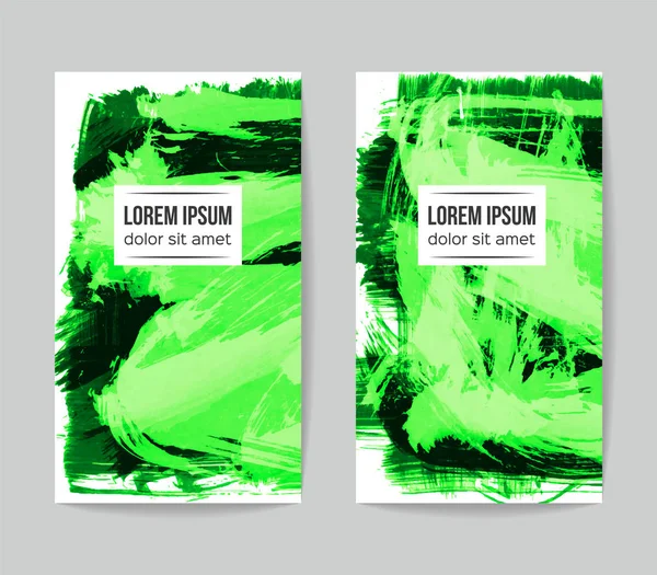 Soyut fırça darbeleri, kart arka planı