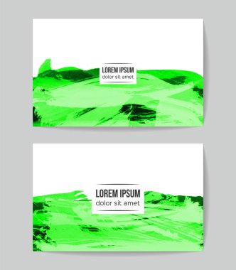 Soyut fırça darbeleri, kart arka planı