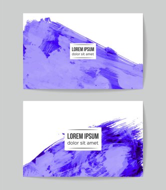 Soyut fırça darbeleri, kart arka planı