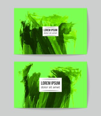 Soyut fırça darbeleri, kart arka planı