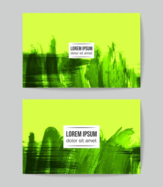 Soyut fırça darbeleri, kart arka planı