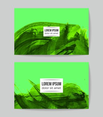 Soyut fırça darbeleri, kart arka planı