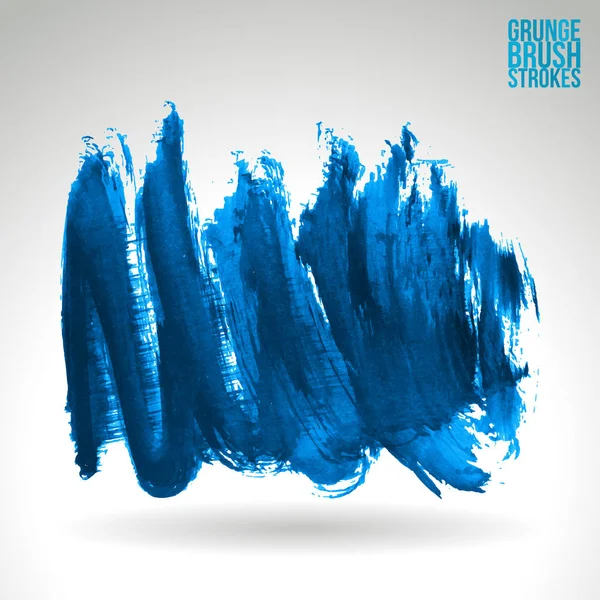 Abstract Grunge Brush Strokes Vector Background — Stock Vector