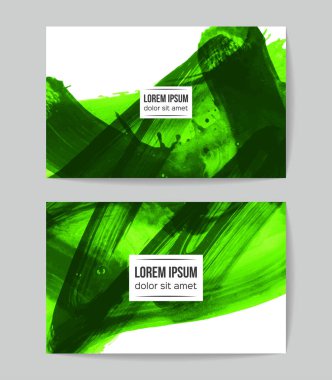 Soyut fırça vuruşları, vektör arka planı