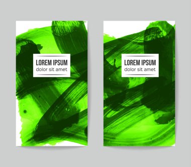 Soyut fırça vuruşları, vektör arka planı