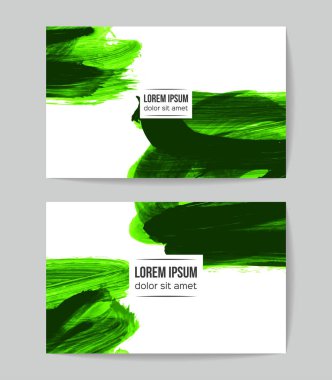 Soyut fırça vuruşları, vektör arka planı