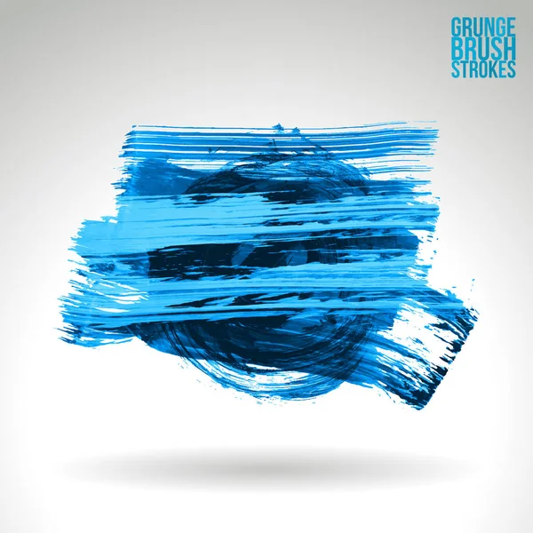 Abstract Grunge Brush Strokes Vector Background — Stock Vector