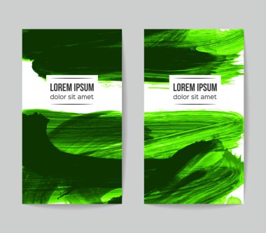 Soyut fırça vuruşları, vektör arka planı