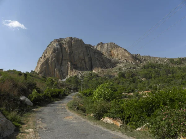 Vue Panoramique Sur Les Montagnes Granit — Photo