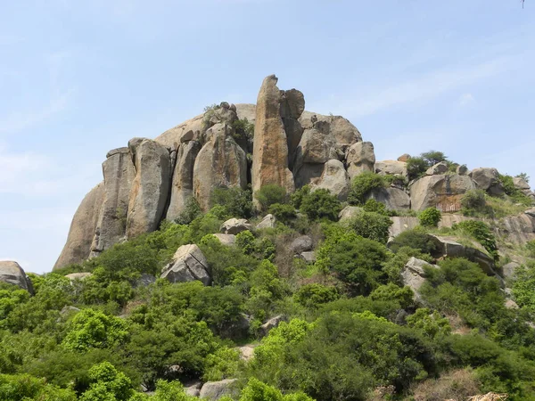 Collines Granit Forêt — Photo